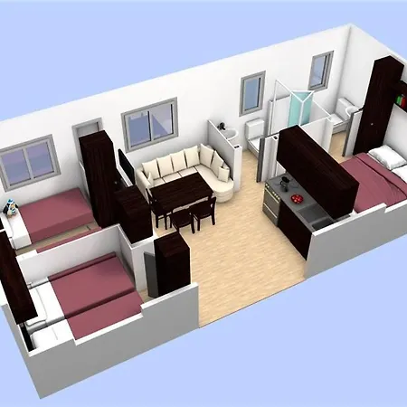 Mobile Homes Zaton Vacanceselect نين